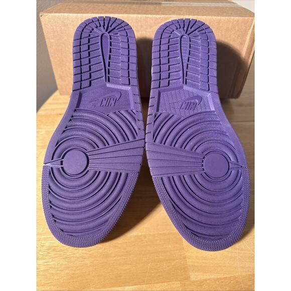 Size 12 - Air Jordan 1 Retro OG High Court Purple 2018 OG Soft Leather main image 12